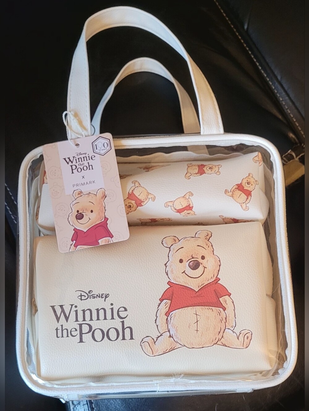 Primark x Winnie the Pooh 3-piece Cosmetic Bag set